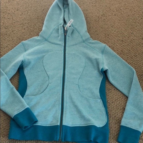 SOLD! Lululemon On The Daily Hoodie blue, size 6 - Picture 6 of 8